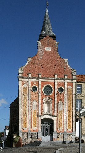 Façade de la Chapelle des Carmes construite en 1679.