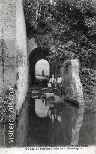 Voute et puisard sur la rivière le Woohay.