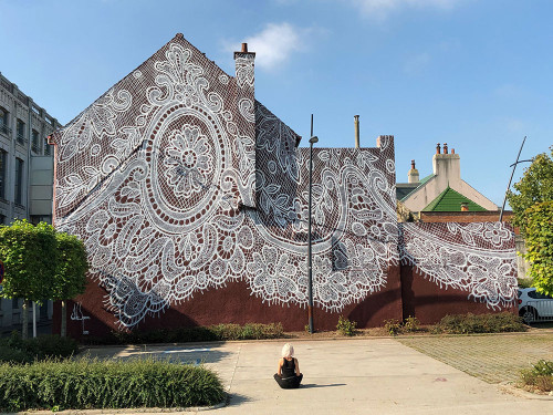 Peinture murale.
