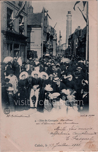 La première fête du Courgain à Calais en 1900 La première fête du Courgain à Calais en 1900