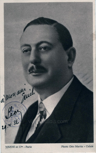 Léon Vincent créateur et président du comité des fêtes du Courgain Léon Vincent créateur et président du comité des fêtes du Courgain