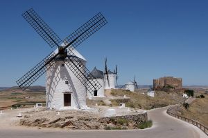 Moulins de Consuegra en Espagne Moulins de Consuegra en Espagne