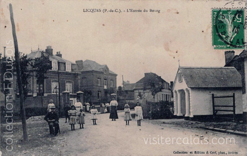 L'entrée de la commune de Licques