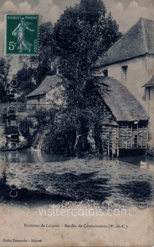 Le moulin de Courtebourne à Licques.