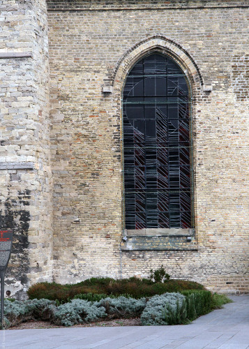 Un vitrail de Notre-Dame