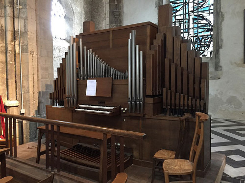 L'orgue de l'église Notre-Dame de Calais