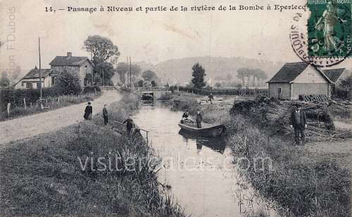 La rivière de la Bombe à Éperlecques