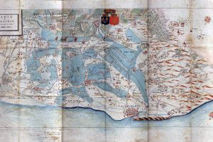 Une carte du Calaisis sous la domination anglaise de 1346 à 1558 Une carte du Calaisis sous la domination anglaise de 1346 à 1558