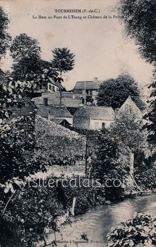Vue sur la Hem au Château de la Pointe à Tournehem
