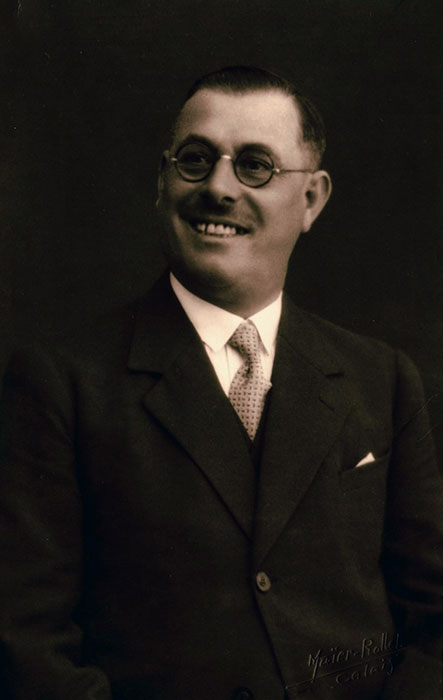 Emile Ranson, souriant.