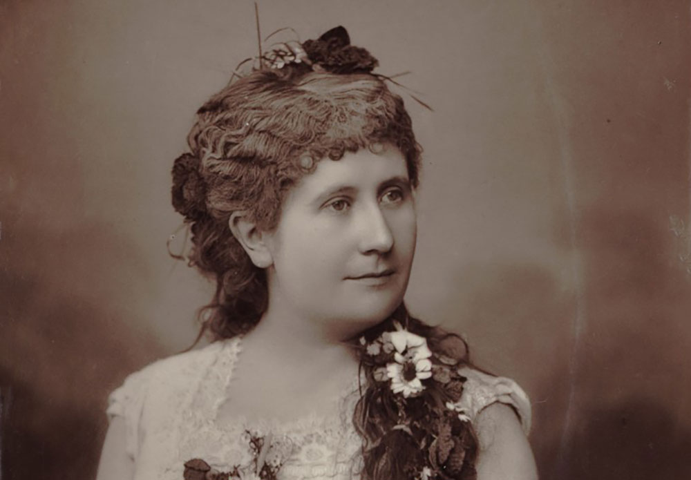 Portrait d'Adèle Isaac par Benque